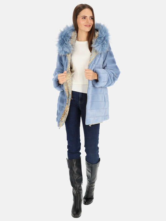 Faux fur jacket Tinta Fisterra